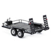 465*290MM Metal Trailer for 1/10 RC Car Crawler Axial SCX10 90046 AXI03007 Traxxas TRX-4 Redcat Gen8 - 1 Set