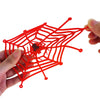 Spider Web Shape Elastic Luggage Net for 1/10 RC Crawler Car Traxxas TRX4 Axial SCX10 90046 RC Car Accessories Parts - Red