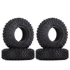 85*28mm 1.55" Soft Rubber Terrain Wheel Tires for RC Crawler Car Axial AX90069 D90 TF2 Tamiya CC01 LC70 MST JIMNY - 4Pc Set