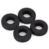 85*28mm 1.55" Soft Rubber Terrain Wheel Tires for RC Crawler Car Axial AX90069 D90 TF2 Tamiya CC01 LC70 MST JIMNY - 4Pc Set