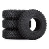 85*28mm 1.55" Soft Rubber Terrain Wheel Tires for RC Crawler Car Axial AX90069 D90 TF2 Tamiya CC01 LC70 MST JIMNY - 4Pc Set