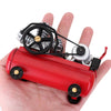 102*36*70mm Mini Simulation Air Compressor Decoration for 1/10 Scale RC Crawler Car Traxxas TRX4 Axial SCX10 Redcat Gen8 - 1 Set Red