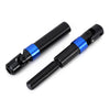 Metal Steel Heavy-Duty Drive Shaft For 1/6 Axial SCX6 Jeep JLU Wrangler Upgrade Parts - 2Pc Blue