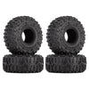 Super Large 122*48mm 1.9" Rubber  Wheel Tires for 1:10 RC Rock Buggy Crawler Car Traxxas TRX4 Axial SCX10 90046 - 4Pc Set