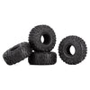 Super Large 122*48mm 1.9" Rubber  Wheel Tires for 1:10 RC Rock Buggy Crawler Car Traxxas TRX4 Axial SCX10 90046 - 4Pc Set