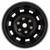 Negative Offset 3mm Metal 1.9" Beadlock Wheel Rim Hub for 1/10 RC Crawler Car Axial SCX10 90046 Traxxas TRX4 D90 - 4Pc Black