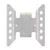 Stainless Steel Chassis Armor Plate Axle Protector for 1/6 RC Crawler Car Axial SCX6 Jeep JLU Wrangler Upgrade Parts - 3Pc Set