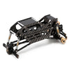 Carbon Fiber & Aluminum Rock Buggy Frame Roll Cage Body Shell for 1/24 RC Crawler Car Axial SCX24 Upgrade Parts - 1 Set