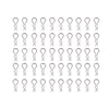 Universal Stainless Steel Body Shell R Clips Pins for 1/10 RC Cars - 50Pcs