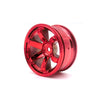 Plastic Wheel Rim for 1/10 RC On-road Drift Car - 4Pcs Red