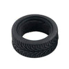 High Grip Black Rubber Tires for 1:10 RC On Road Touring Car - 4Pcs